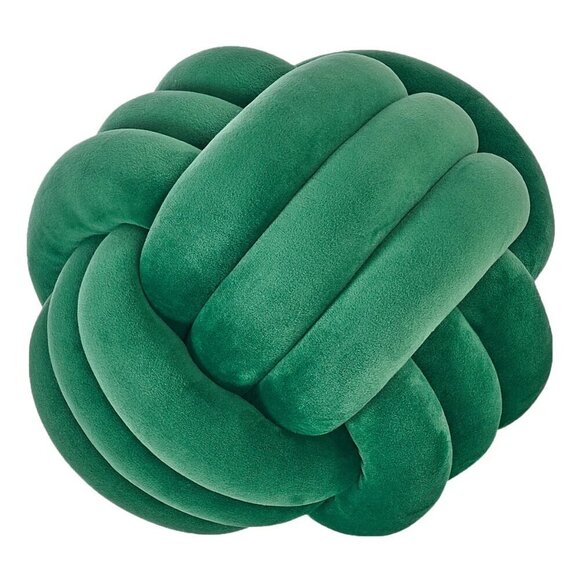 NWT - DreamOn 11" Knot Pillow in Green - Picture 2 of 3